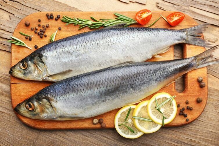 Im Ofen gebackener Fisch