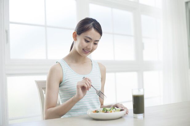 Japanische Ernährung tagsüber