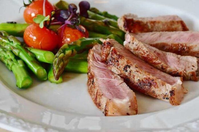 Keto -Diätschale